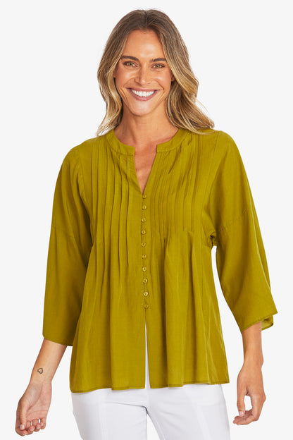 Womens Tottie Blouse Green P595329
