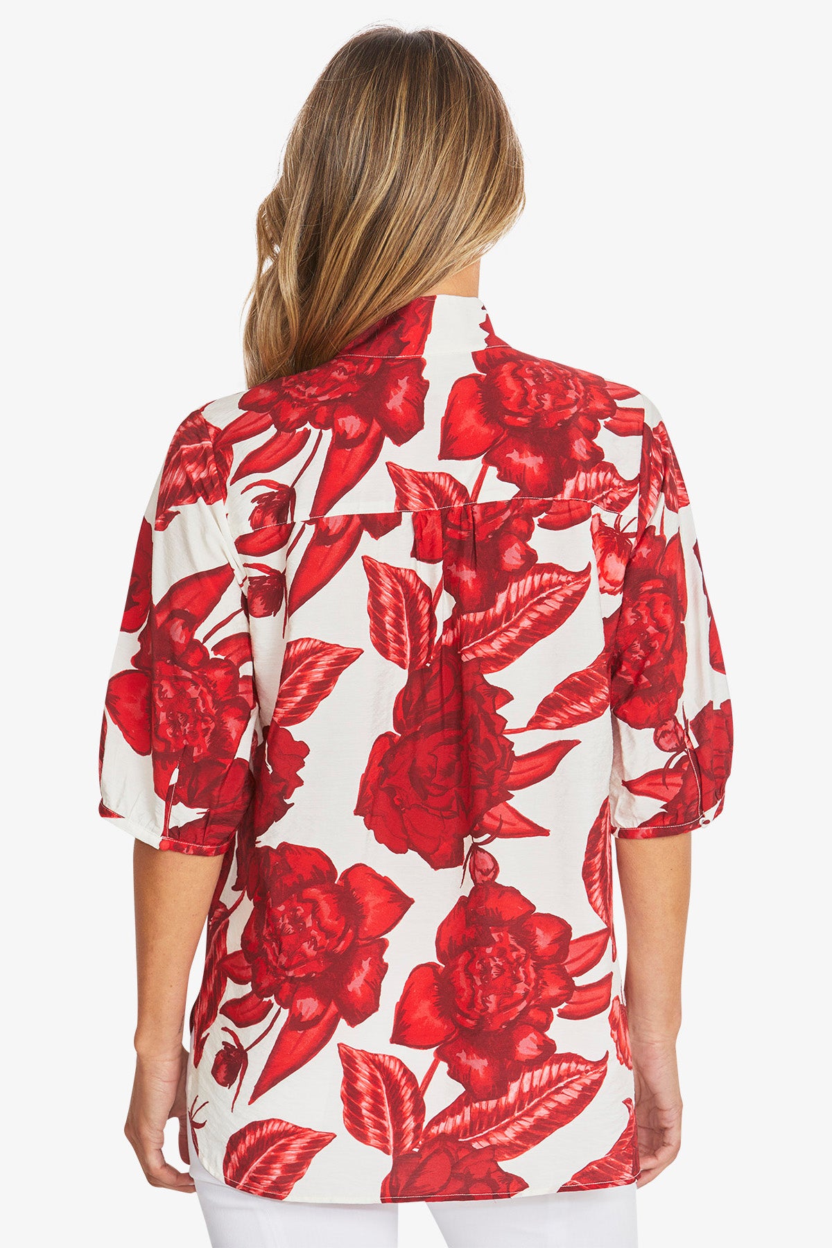 Womens Valencia Blouse Red P595306
