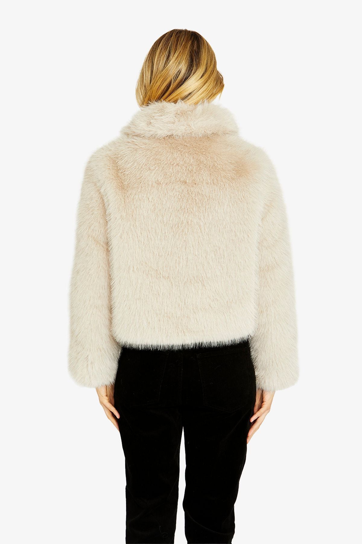 Womens Wintour Fauxfur Jacket Natural P605409