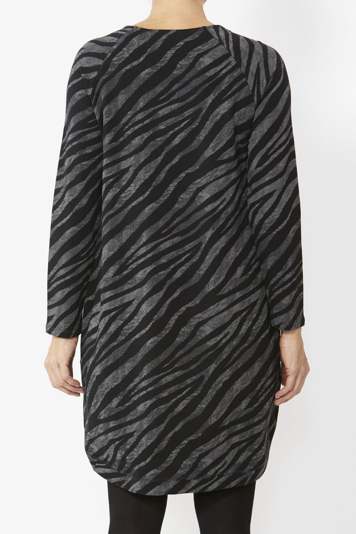 Women's Zebra Jersey Dress in Print